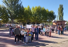 El desfile organizado en el inicio de las actividades.