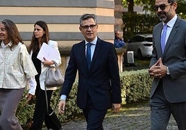 El ministro de la Presidencia, Justicia y Relaciones con las Cortes, Félix Bolaños.