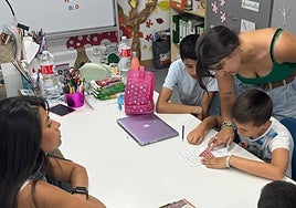 Alumnos en uno de los talleres de técnicas de estudio impulsados por Fundaneed.