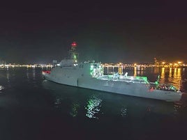 El buque de acción marítima 'Furor'.