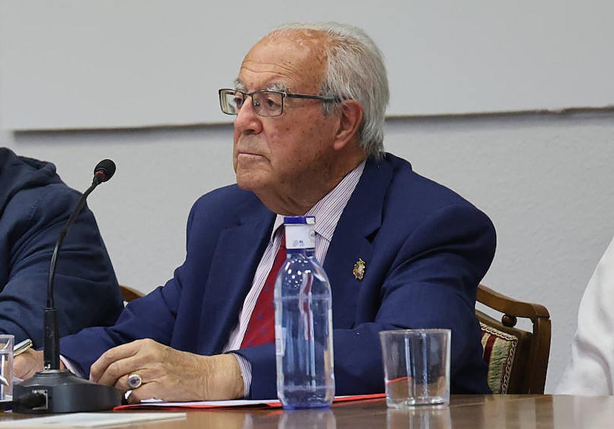 Pedro Méndez González, en el Casino de Salamanca.
