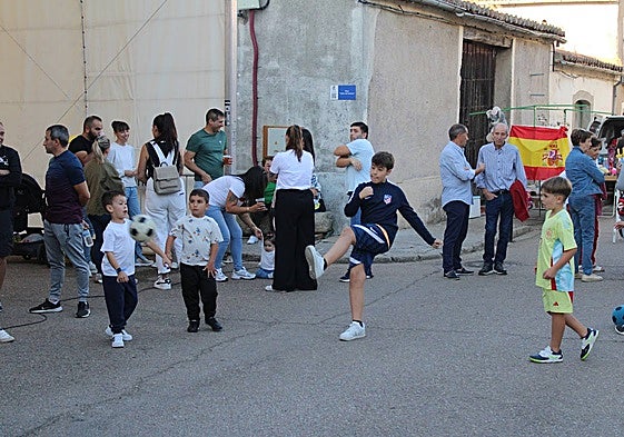 Los niños fueron los primeros en disfrutar de las actividades de las fiestas