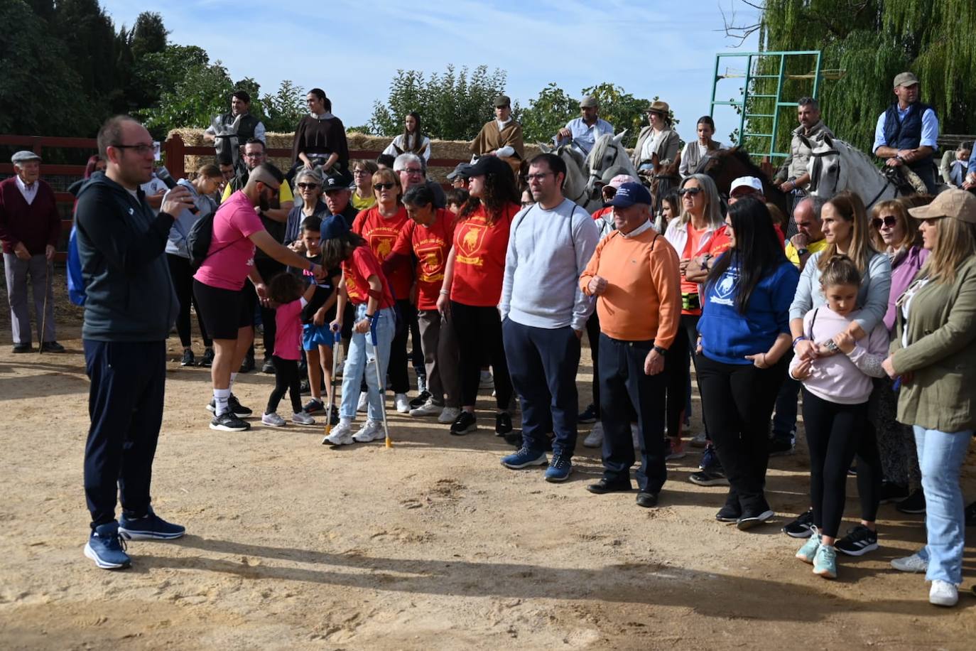 Exitosa marcha solidaria en Pedro Toro