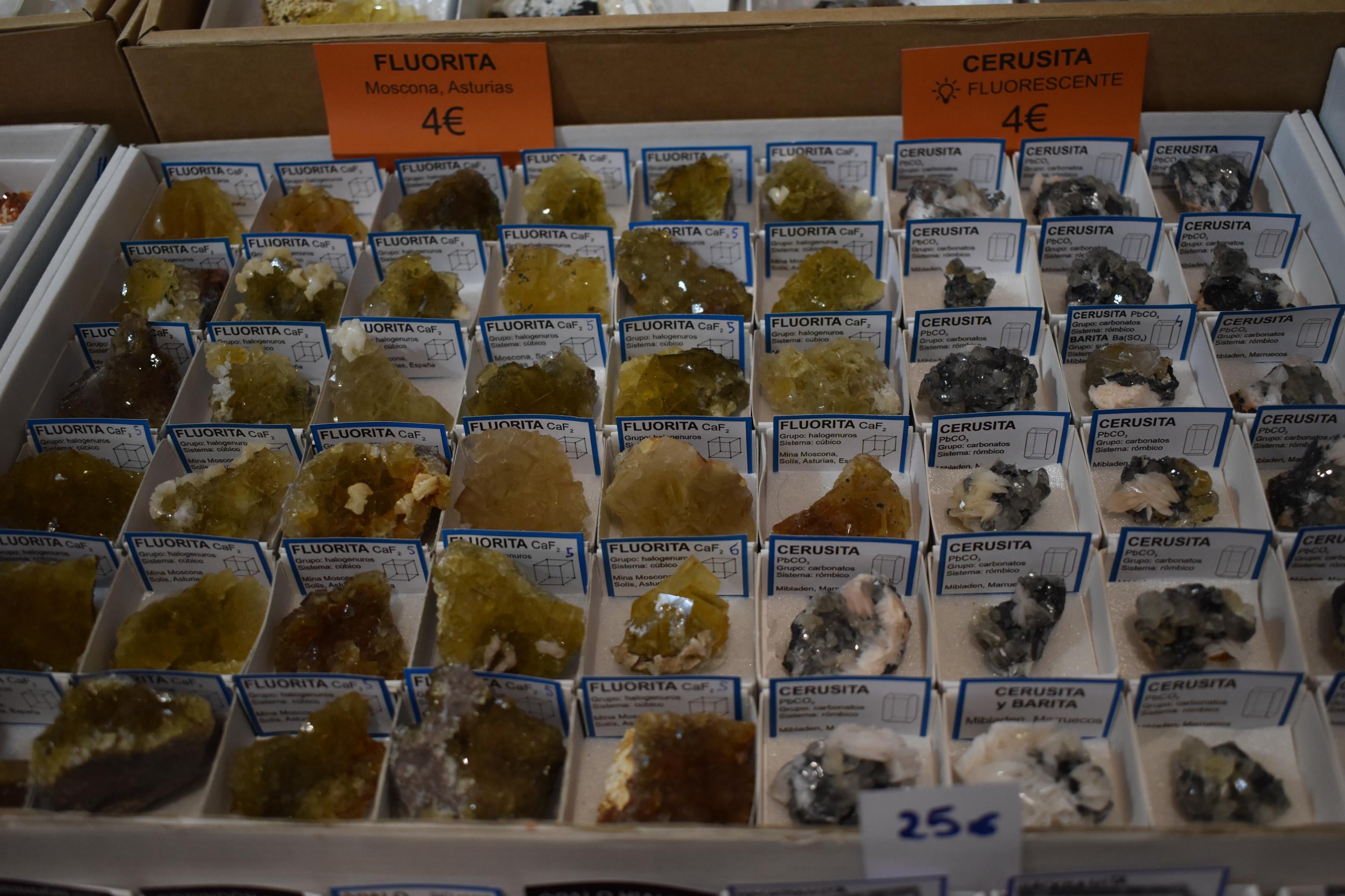 Fieles a la cita con los minerales en Juzbado