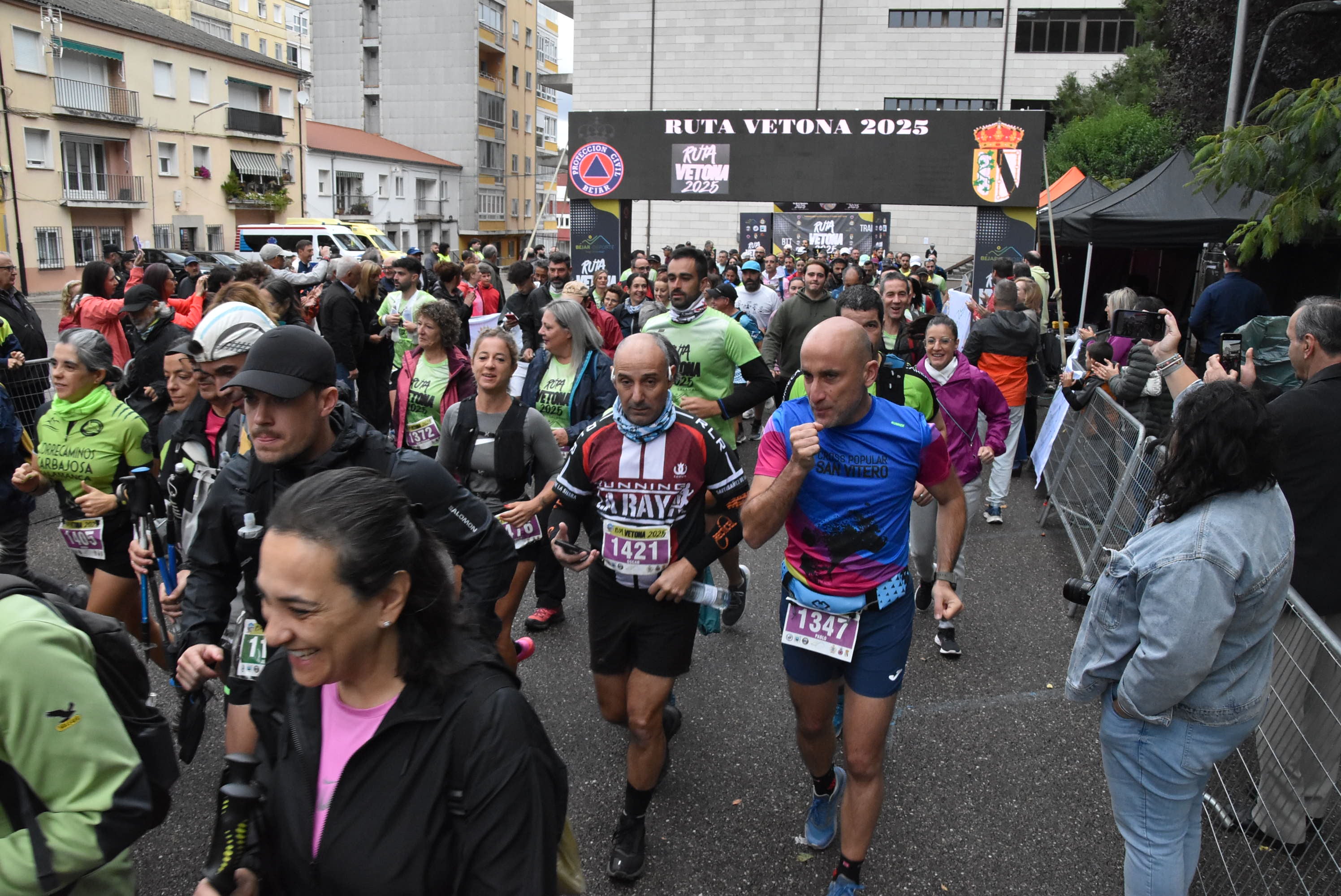 La Ruta Vetona llena Béjar de deporte