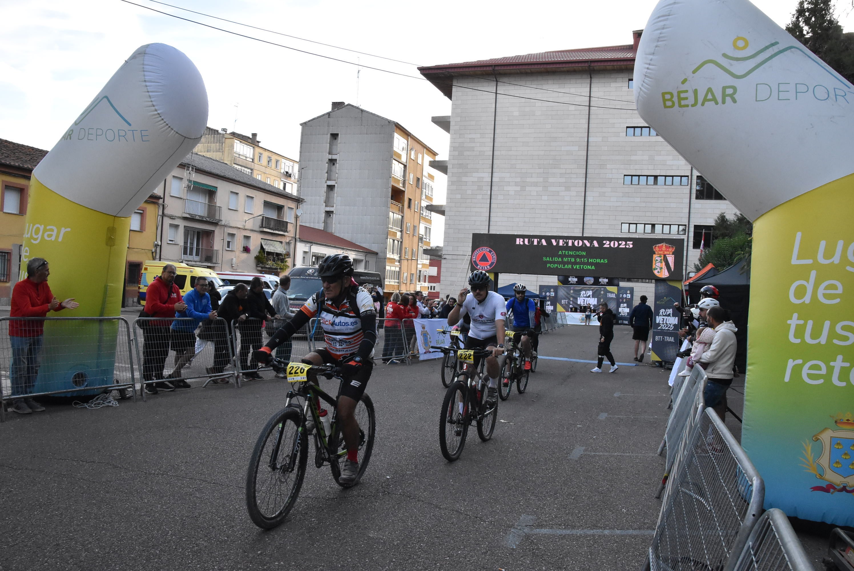 La Ruta Vetona llena Béjar de deporte