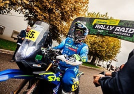 Lorenzo Santolino, este domingo en Portugal.