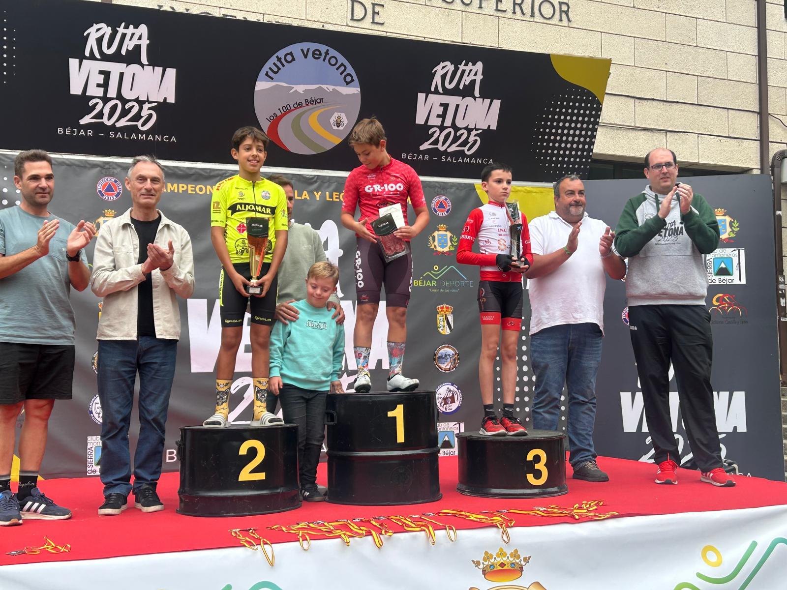 Buen ambiente en el Criterium de Dueñas en Béjar