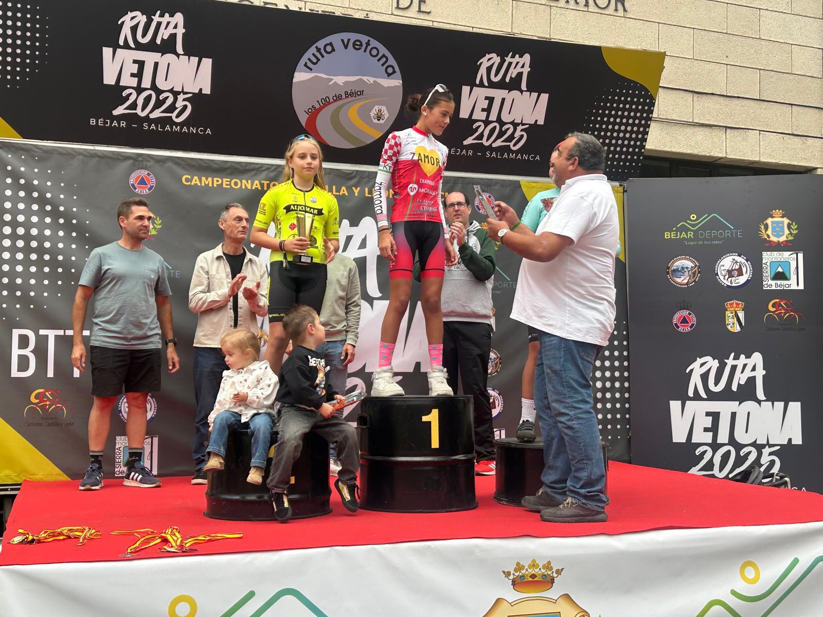 Buen ambiente en el Criterium de Dueñas en Béjar