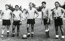 Jugadores del Real Madrid.