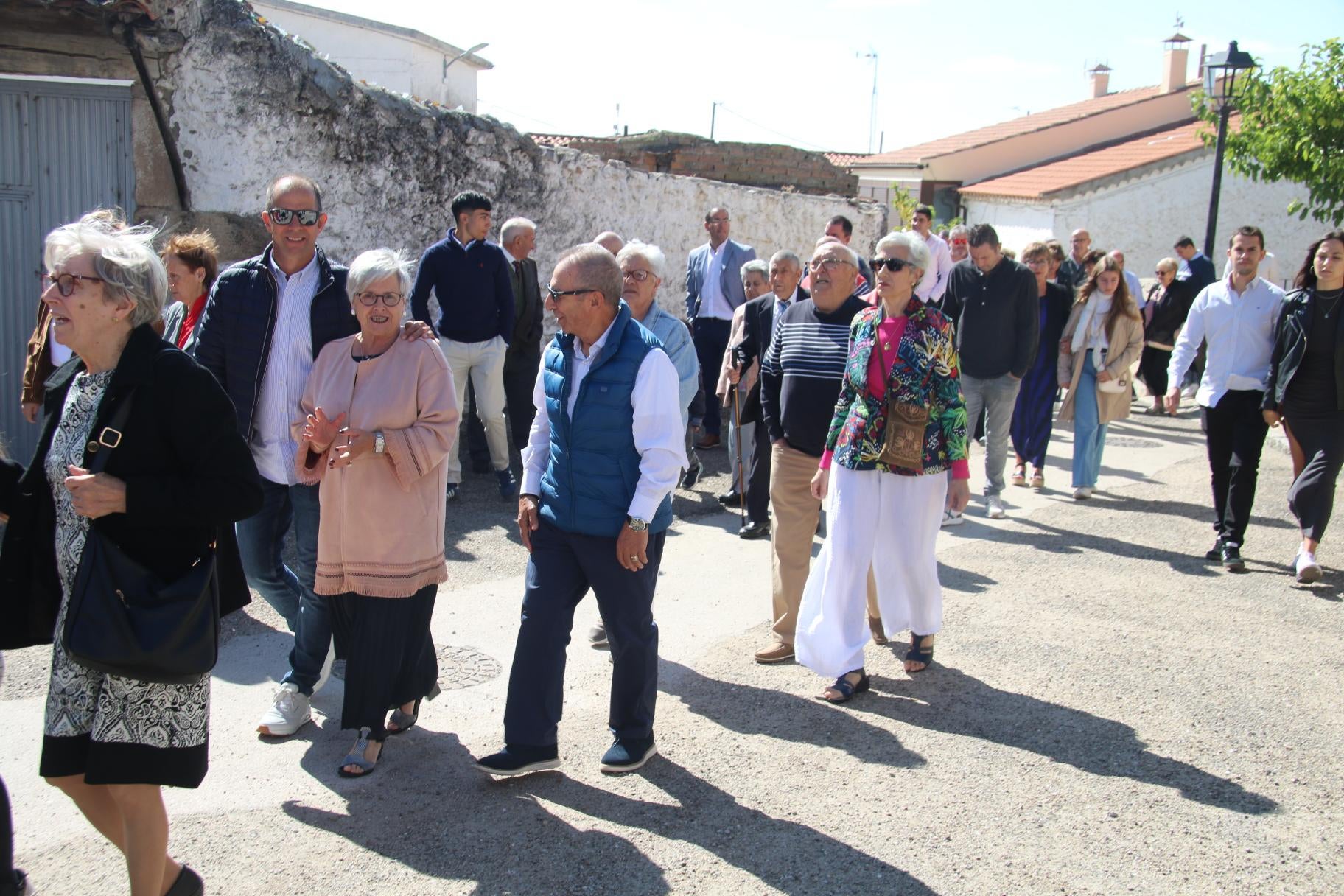 Cierre festivo en Juzbado con la gran procesión