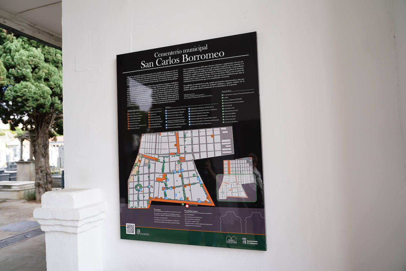 Rutas guiadas para estrenar la nueva señalización histórica del cementerio