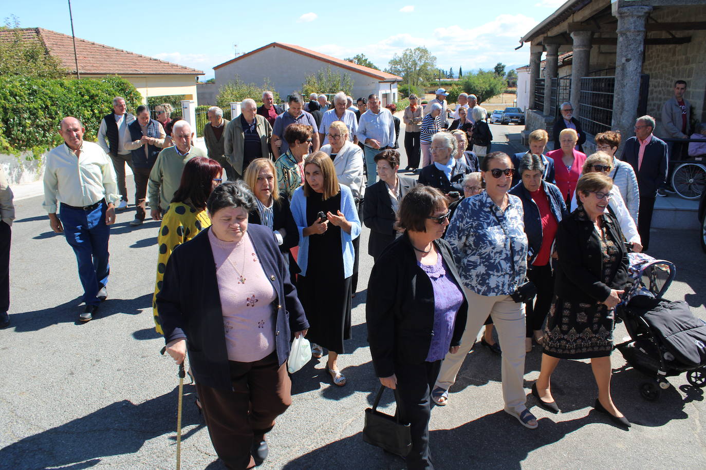 Alegre final de fiesta en San Miguel de Valero