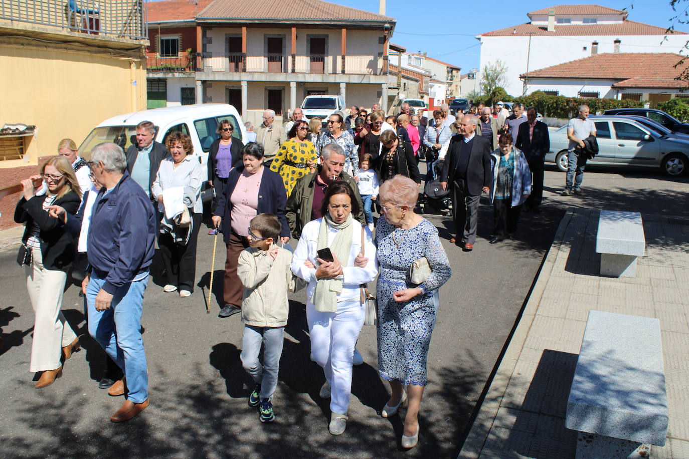 Alegre final de fiesta en San Miguel de Valero