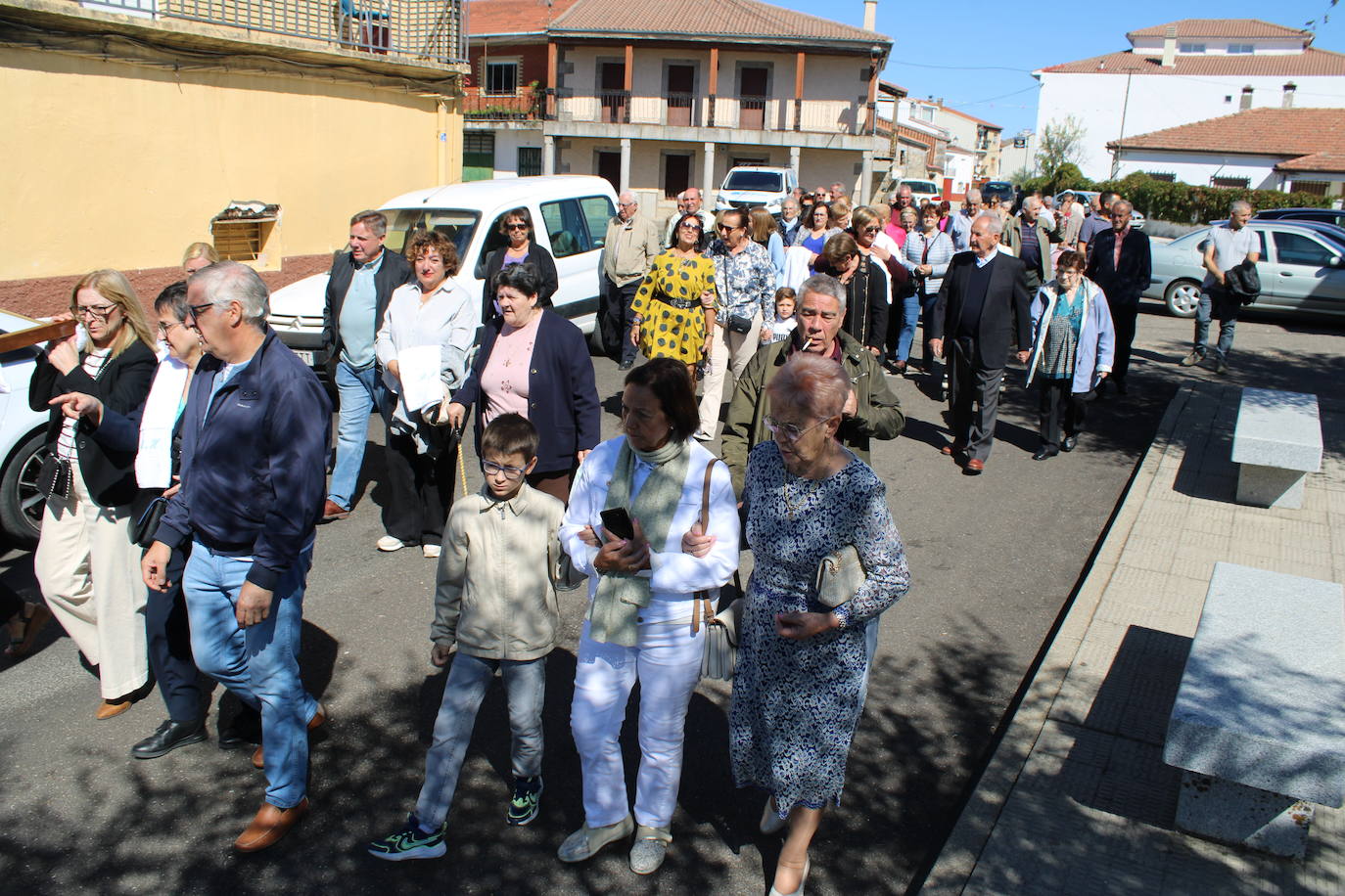 Alegre final de fiesta en San Miguel de Valero