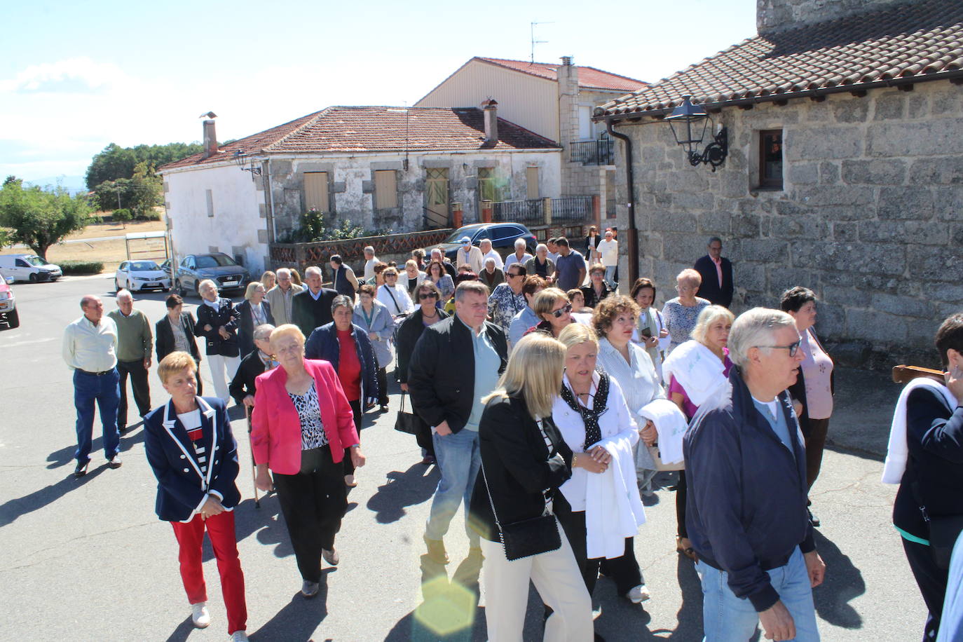 Alegre final de fiesta en San Miguel de Valero