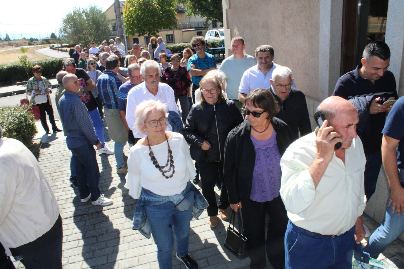Alegre final de fiesta en San Miguel de Valero