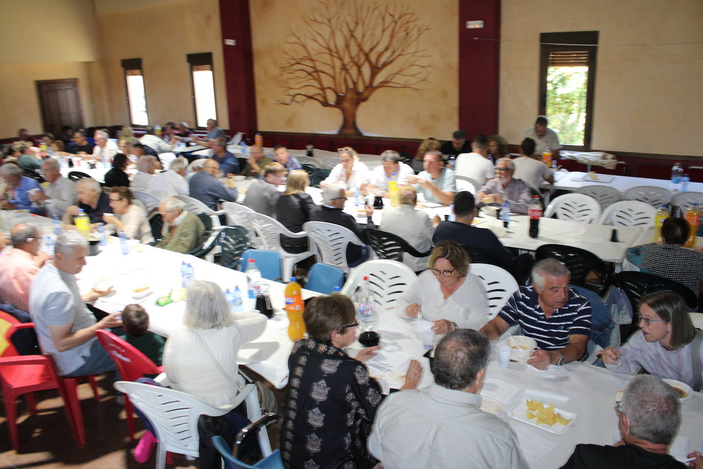 Alegre final de fiesta en San Miguel de Valero
