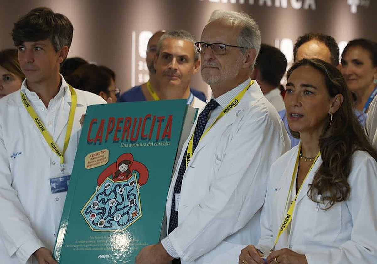 Enrique Pérez de la Sota, durante un acto celebrado este martes en el Hospital.