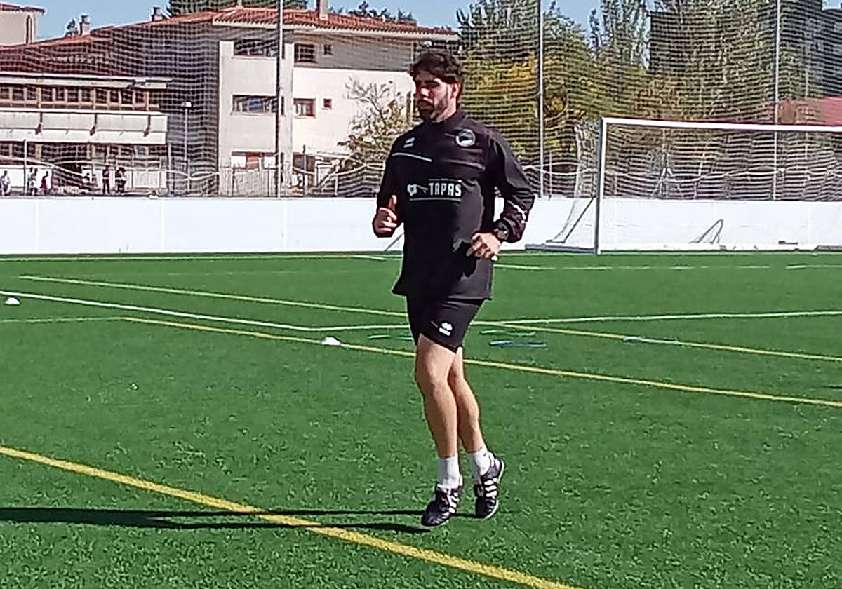 Roberto Cantarero, en la sesión de este martes en el anexo al Reina Sofía.