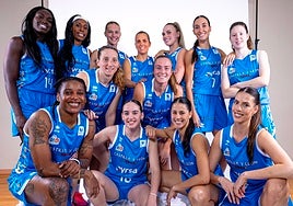 Plantilla del Perfumerías Avenida para esta temporada.