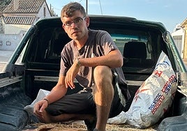 Alberto Cuadrado, ganadero de Villaseco de los Gamitos.