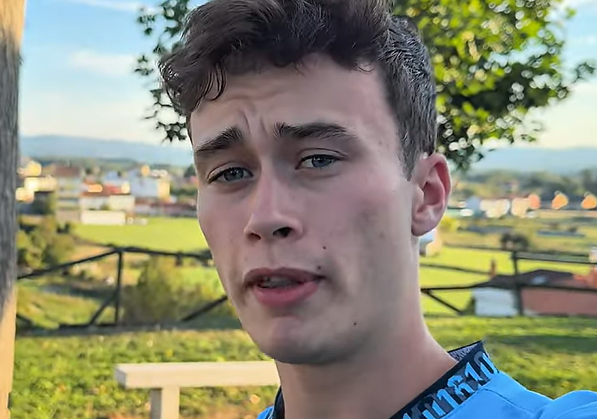 Jorge Rey, en su último vídeo.