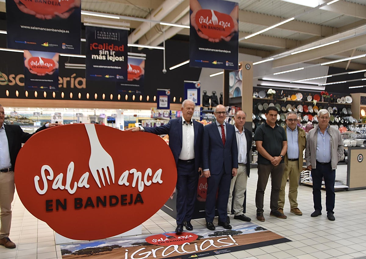 Imagen secundaria 1 - Protagonismo absoluto a los productores locales en las III Jornadas de &#039;Salamanca en Bandeja&#039;