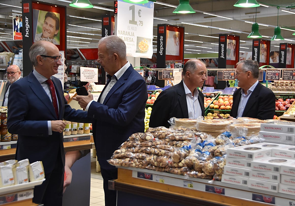 Javier Iglesias, Dominique Alves, Juan Carlos Zaballos y Enrique Sáez.