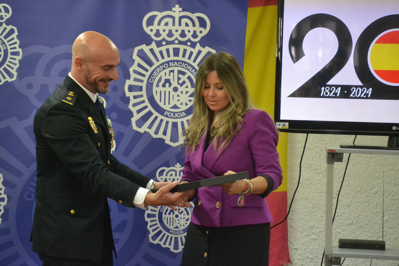 La Policía Nacional de Fuentes de Oñoro celebra a su patrón