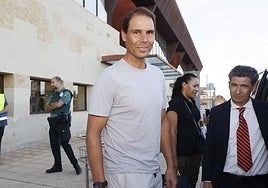 Rafa Nadal ya está en Salamanca