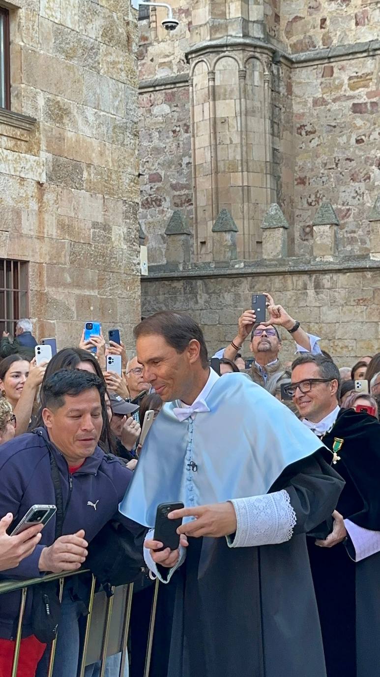 El acto de investidura &#039;honoris causa&#039; de Rafa Nadal, en imágenes