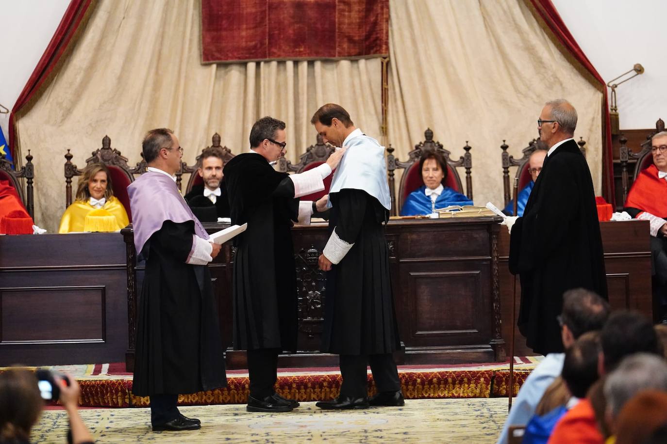 El acto de investidura &#039;honoris causa&#039; de Rafa Nadal, en imágenes