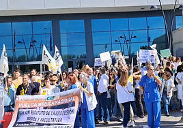 CESM cifra en un 90% el seguimiento de la huelga de médicos en el Hospital