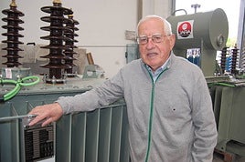 Rafael Olmedo, fundador de la empresa Construcciones Eléctricas Jara.