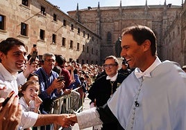 Así hemos contado el acto de investidura 'honoris causa' de Rafa Nadal en la Universidad de Salamanca