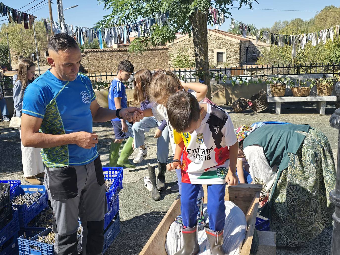 Saelices el Chico se entrega a la Fiesta de la Vendimia