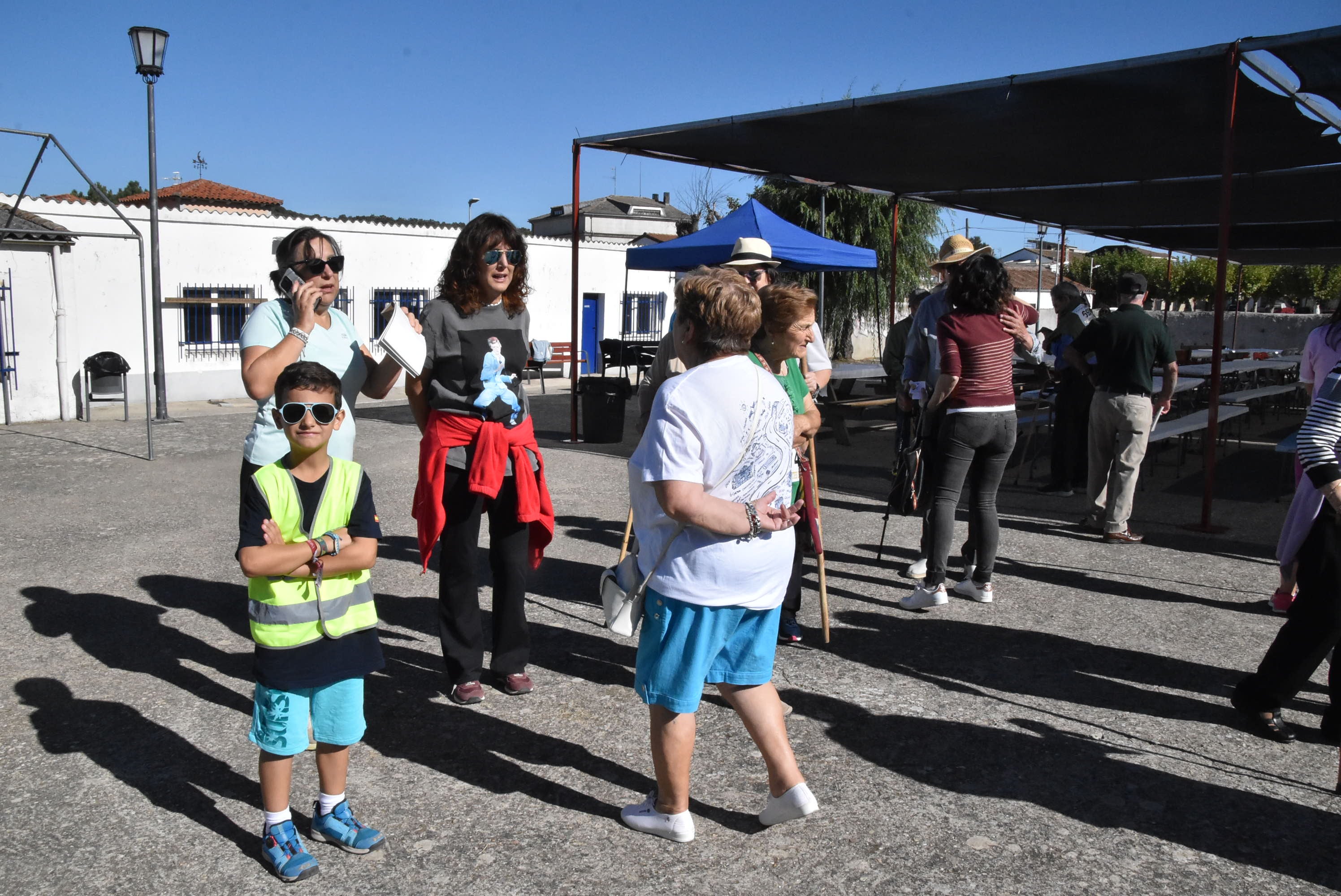 Fuentes de Béjar camina por la esclerosis múltiple