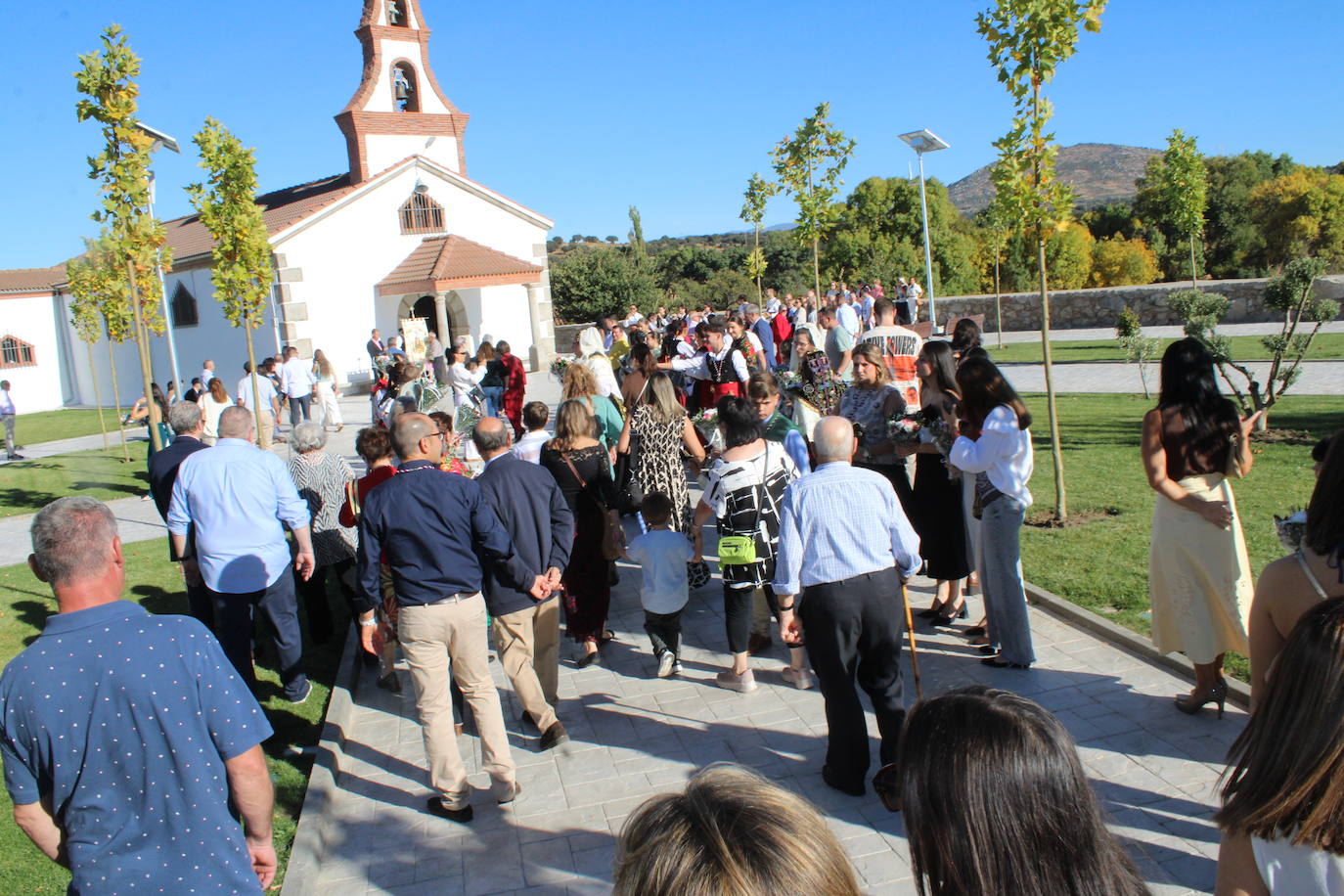 Intensa jornada festiva en Santibáñez de Béjar