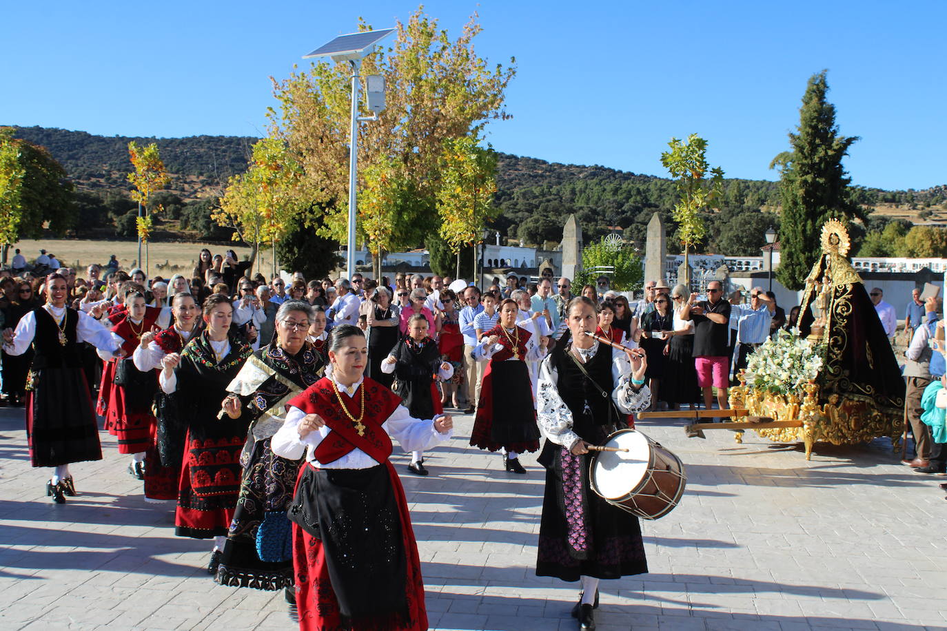 Intensa jornada festiva en Santibáñez de Béjar