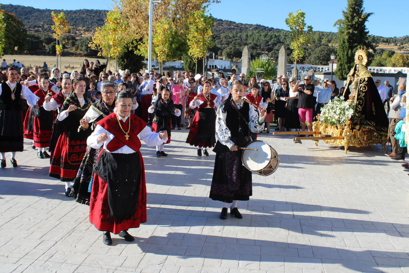 Intensa jornada festiva en Santibáñez de Béjar