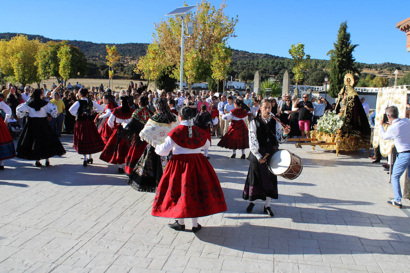 Intensa jornada festiva en Santibáñez de Béjar