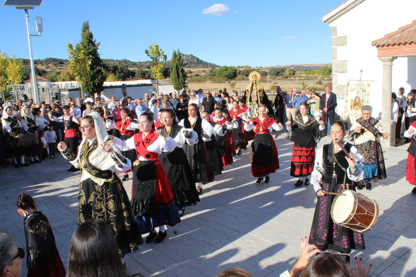 Intensa jornada festiva en Santibáñez de Béjar