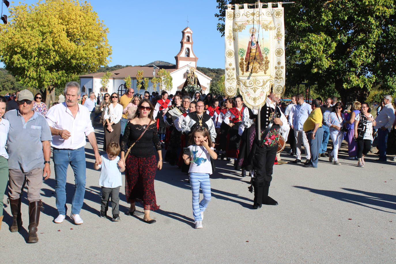 Intensa jornada festiva en Santibáñez de Béjar
