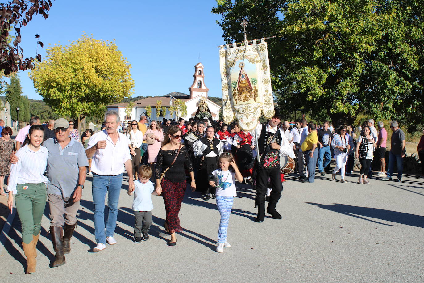 Intensa jornada festiva en Santibáñez de Béjar