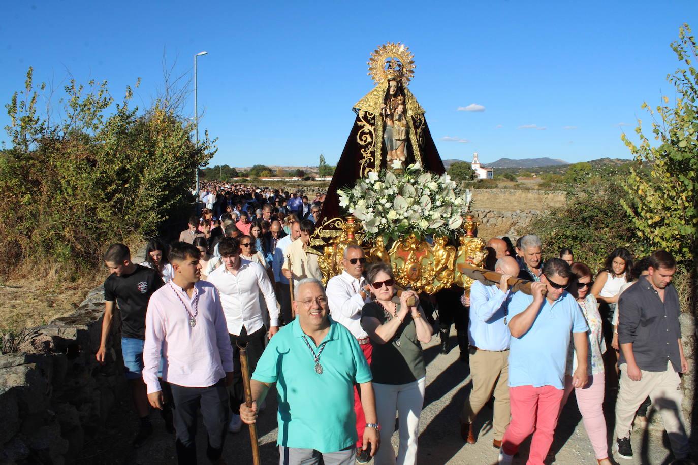 Intensa jornada festiva en Santibáñez de Béjar