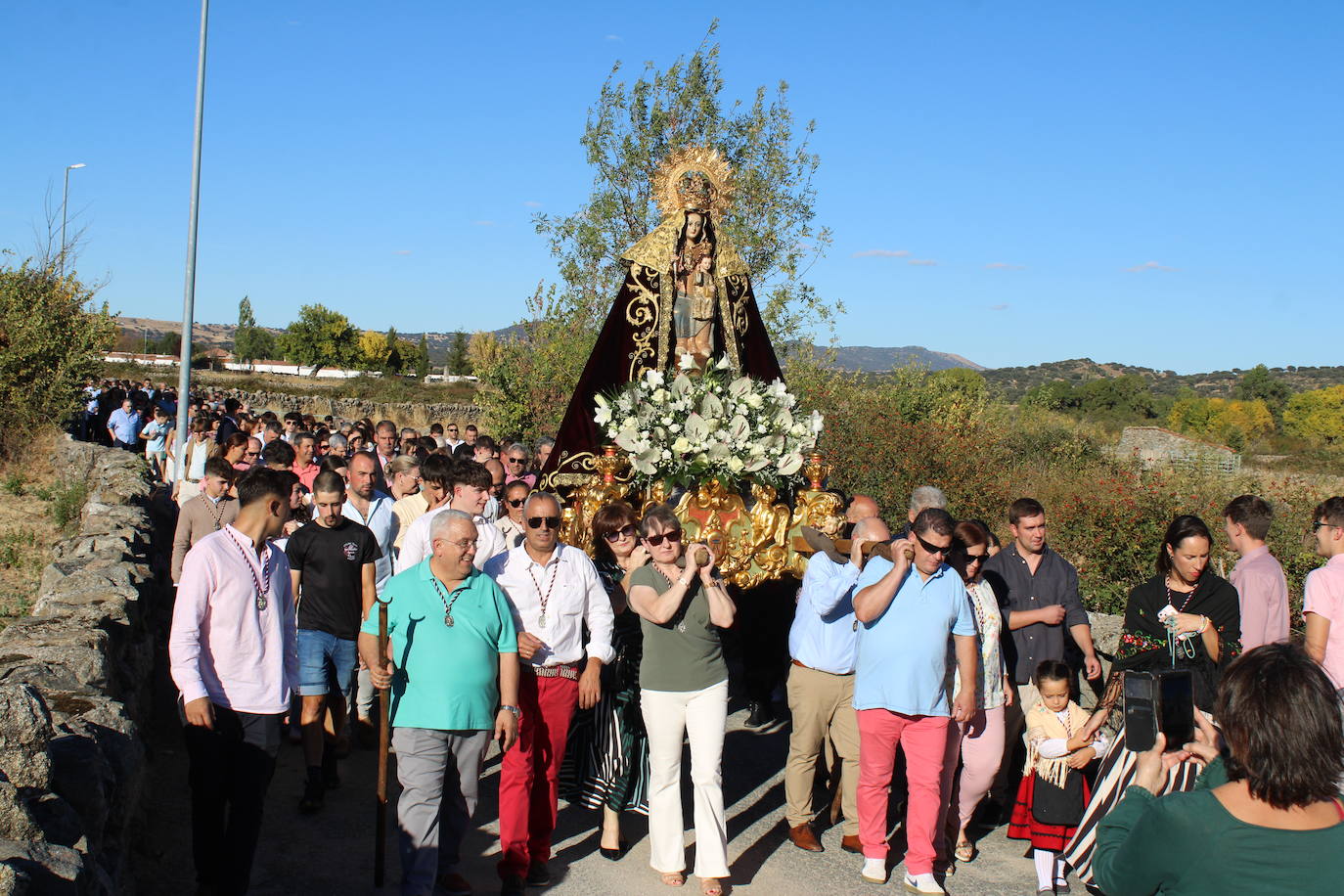 Intensa jornada festiva en Santibáñez de Béjar
