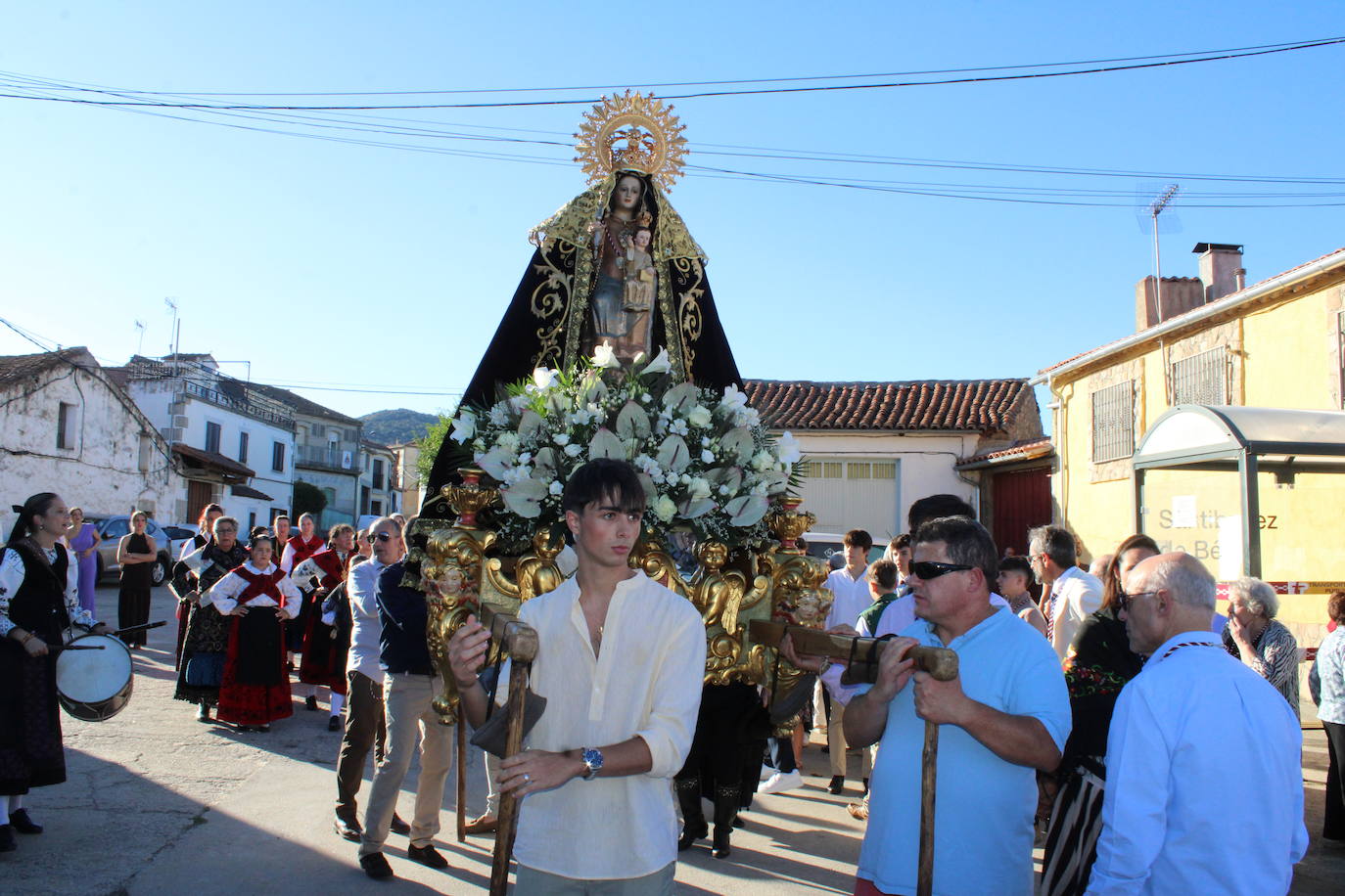 Intensa jornada festiva en Santibáñez de Béjar