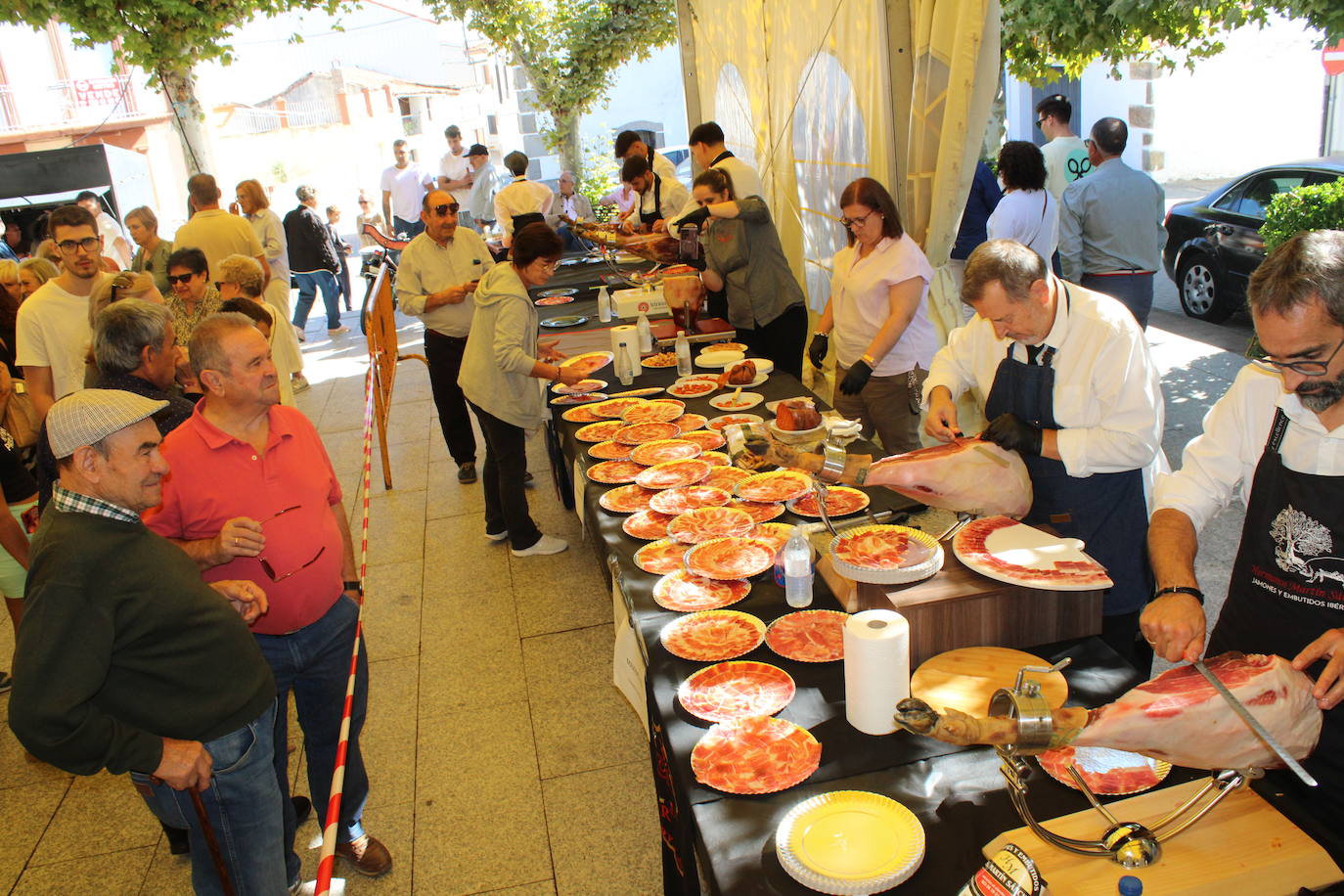 Intensa jornada festiva en Santibáñez de Béjar
