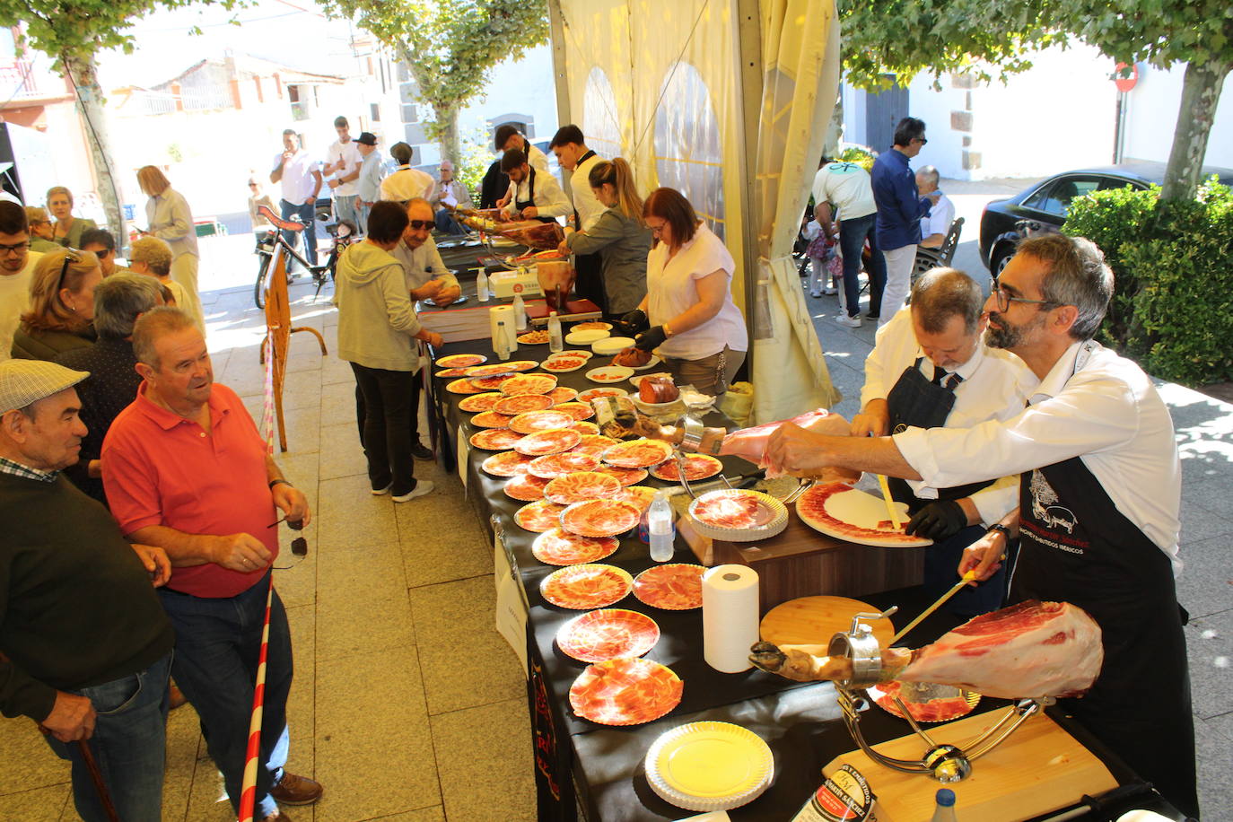 Intensa jornada festiva en Santibáñez de Béjar